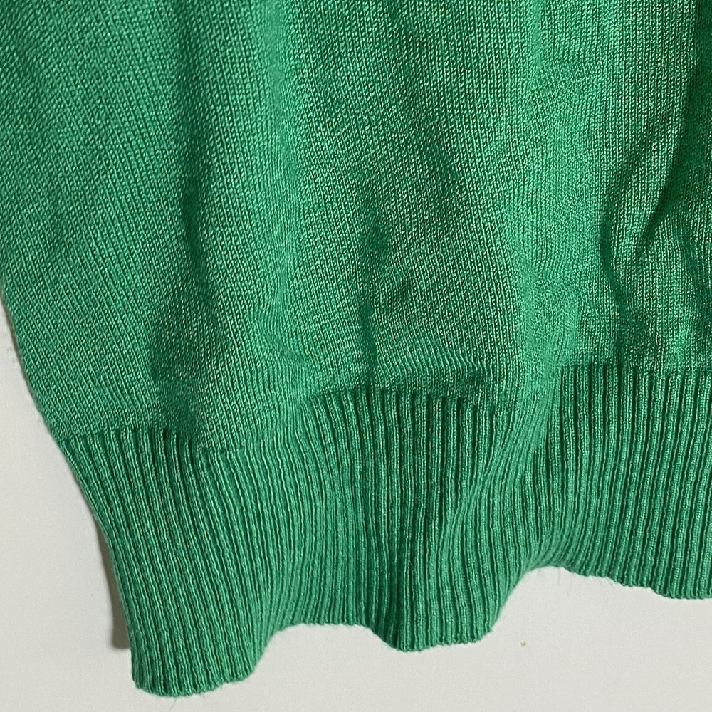 Joseph A Sweater Womens PXL Green Turtleneck Office Casual Comfortable Petite - Picture 9 of 16